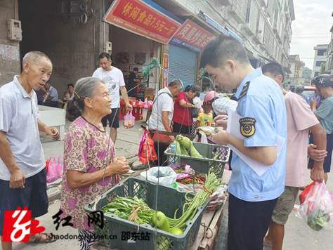 灵官殿市监所开展农副产品快检工作_邵阳头条网