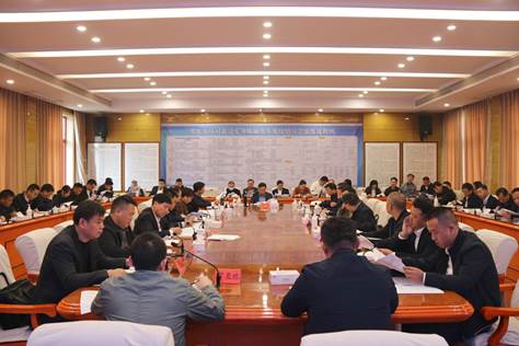 市重点项目百日攻坚推进会召开_邵阳头条网