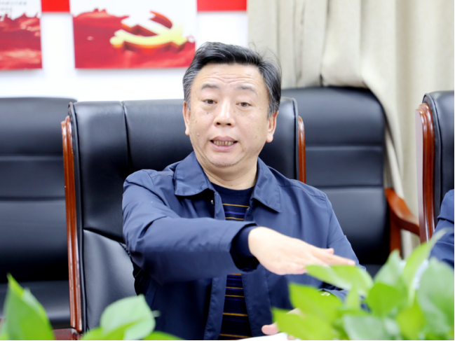 周玉凡主持召开邵东市政府党组主题教育调研成果交流会(图2)