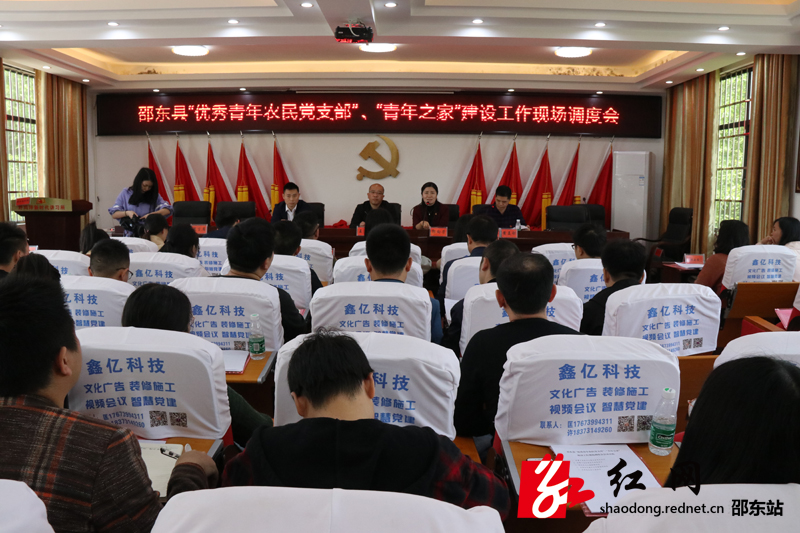 邵东县“优秀青年农民党支部”、“青年之家”建设工作现场调度会在斫曹乡召开(图1)