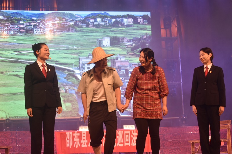 邵东县举行职工风采形象展示大赛(图2)