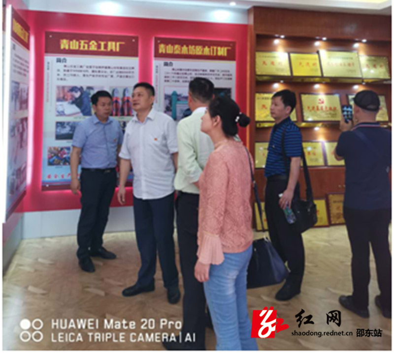 邵东县行政审批服务局：感受党建文化 传承绿汀精神(图2)