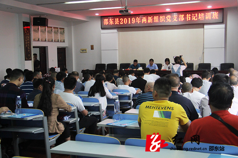 邵东县举办2019年两新组织党支部书记培训班(图1)