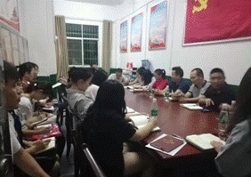 邵东一中振华实验学校开展9月份主题党日活动(图1)