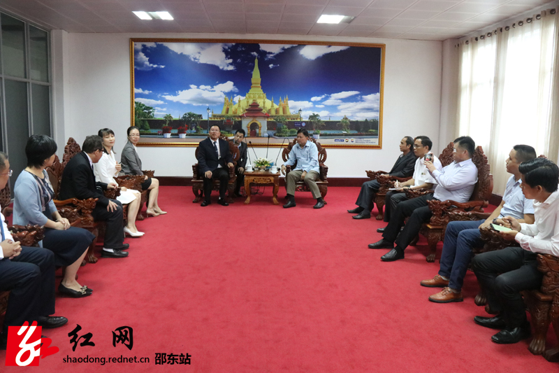 邵东组团赴老挝万象开展文化经贸交流(图1)