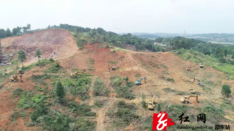 娄邵铁路安置区一期项目开工建设(图1)