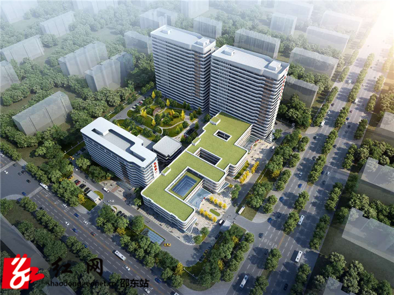 邵东市中医医院门诊住院综合楼项目正式开工(图2)