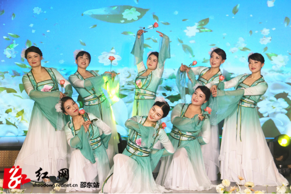 邵东自来水公司举行庆“三八”妇女节联欢会(图1)