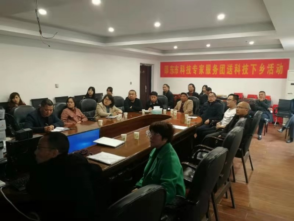 邵东科技专家服务团成员走进廉桥送科技(图1)