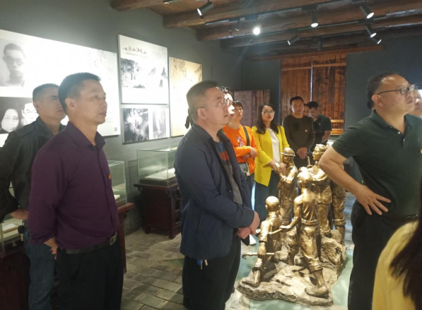 邵东市机关事务服务中心赴湘西南特委旧址开展“学史崇德”专题学习研讨(图2)