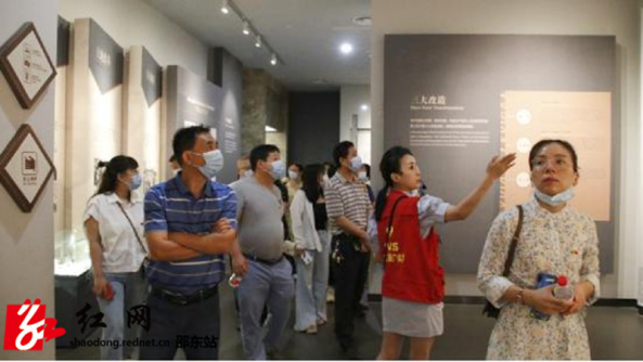 邵东经开区赴邵阳市博物馆开展党史学习教育(图1)