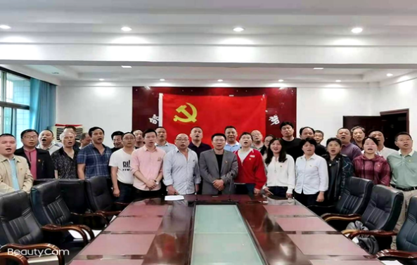 红歌颂党恩 唱响新征程 邵东市水利局举行庆祝建党100周年大合唱活动(图1)