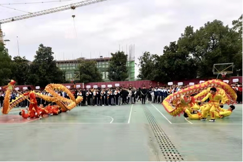 邵阳中职学校男子篮球比赛在邵东这个学校开赛(图2)