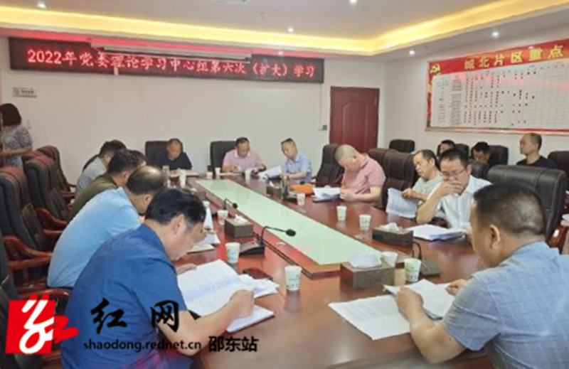邵东经开区城北管理办开展“讲政治、树正气、勇担当”专题学习(图1)