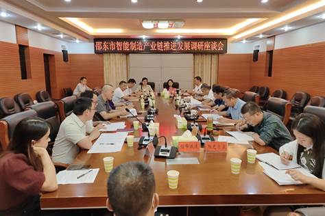 黄负平带队调研邵东市智能制造产业链发展状况(图2)