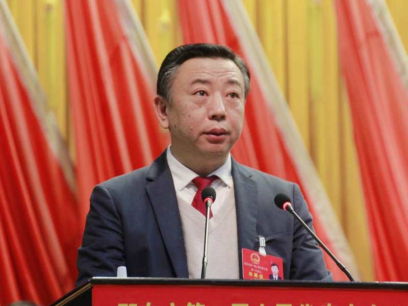 邵东市第一届人大一次会议隆重开幕(图1)