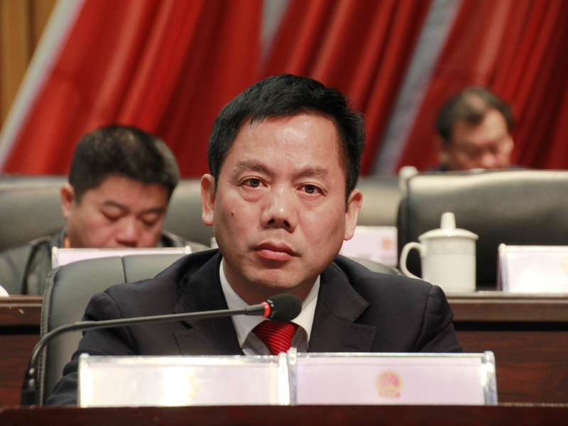 邵东市第一届人大一次会议举行第二次全体会议(图1)