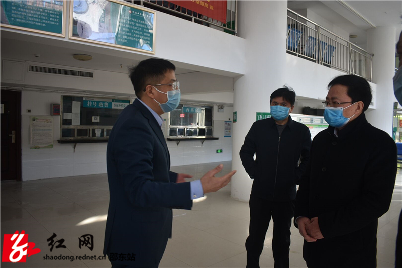 邵阳市委第一指导组赴邵东市指导疫情防控工作(图1)