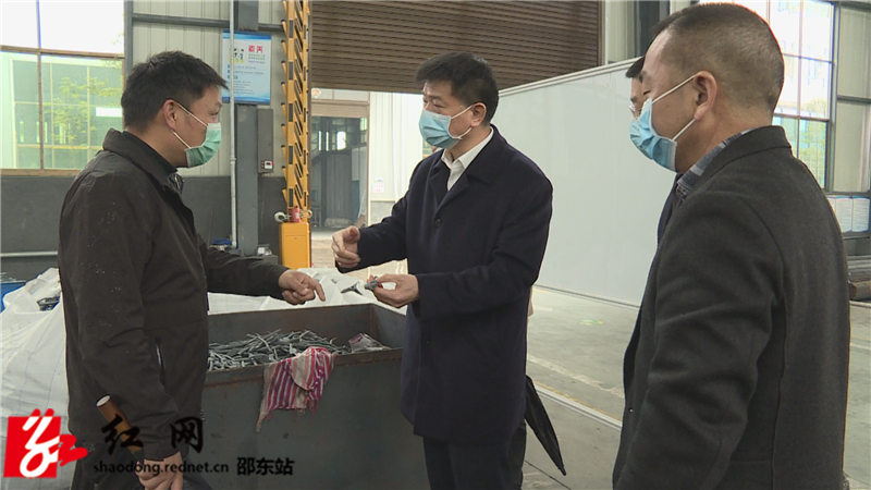 申桂荣到仙槎桥镇检查指导疫情防控和复工复产工作(图1)