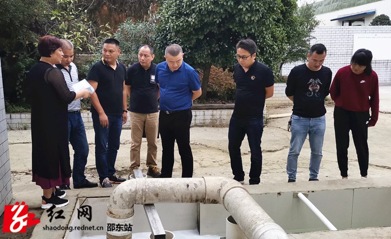 邵东市领导督查企业环保工作(图1)
