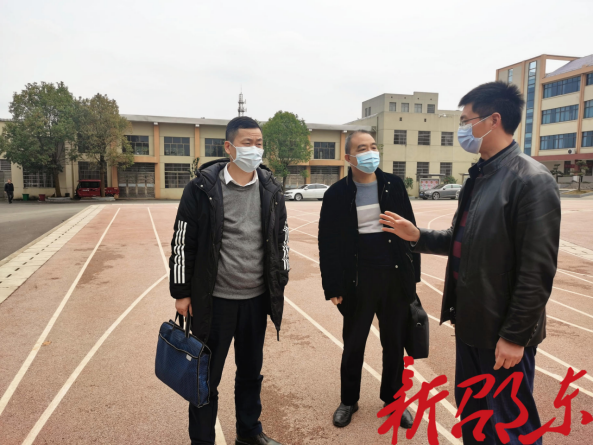 贺铁民到乡镇督查开学工作(图2)