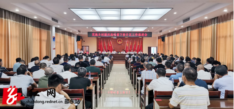 邵东市召开实施乡村振兴战略棠下桥片区工作推进会(图1)