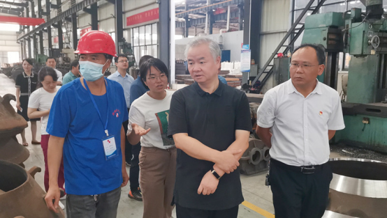 蒋伟带队来邵东市调研特色小镇建设(图2)