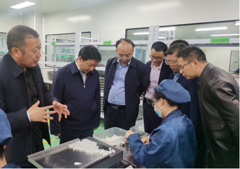 李国军调研重点项目建设情况(图1)