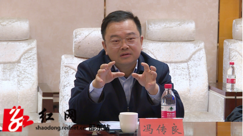 省轻工盐业集团、湖南医药集团董事长冯传良一行到邵东市考察(图3)