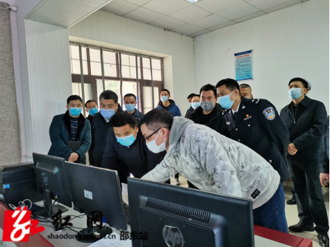 王学武到邵东市督导疫情防控、安全生产工作(图2)