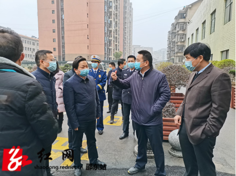 王学武到邵东市督导疫情防控、安全生产工作(图1)