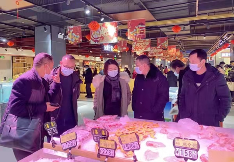 副市长龙薇薇督导节前安全生产、疫情防控和市场保供工作(图2)