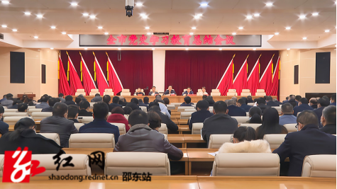 邵东市召开党史学习教育总结会议(图1)