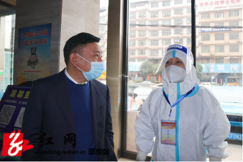 周玉凡到宋家塘街道督查疫情防控、安全生产工作(图2)
