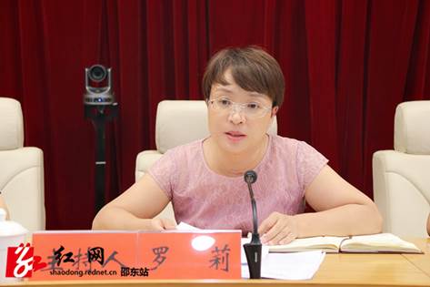 邵东市召开2022年全省城市文明程度指数测评迎检工作督战会(图3)
