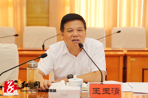王玉清到邵东市督查规范民办义务教育发展风险防控工作(图2)