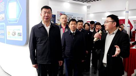 省贸促会到邵东市调研(图1)