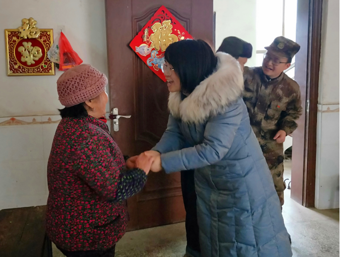 仙槎桥镇党委政府慰问抗美援朝老兵(图3)