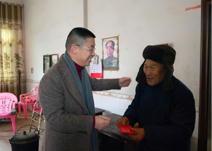 仙槎桥镇党委政府慰问抗美援朝老兵(图2)