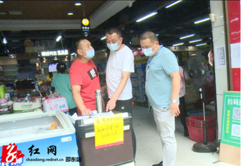 宋家塘街道软塘社区开展疫情防控“三合一敲门行动”摸排工作(图1)