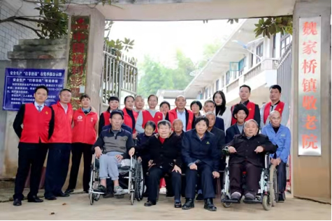 邵东市魏家桥镇：慰问团来了 敬老院里好热闹(图8)